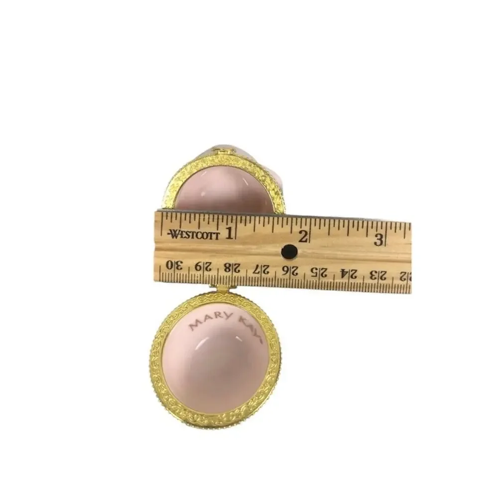 Vintage New  Mary‎ Kay Rose Glaze Trinket Pink Box